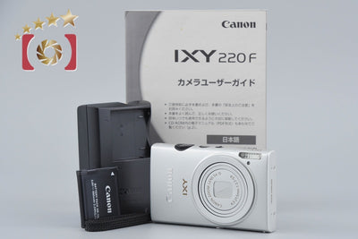 [Used] Canon IXY 220F Silver Compact Digital Camera