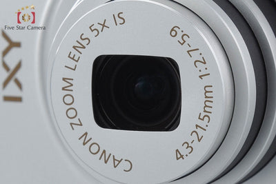 [Used] Canon IXY 220F Silver Compact Digital Camera