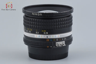 Used Nikon Ai-S NIKKOR 20mm f/2.8