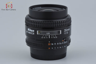 [Used] Nikon AF NIKKOR 35mm f/2 D
