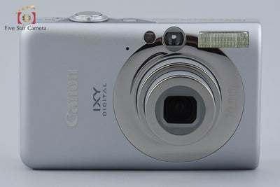 【中古】Canon キヤノン IXY Digital 110 IS シルバー コンパクトデジタルカメラ 元箱付き
