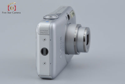【中古】Canon キヤノン IXY Digital 110 IS シルバー コンパクトデジタルカメラ 元箱付き