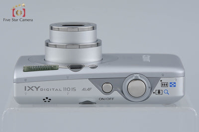 【中古】Canon キヤノン IXY Digital 110 IS シルバー コンパクトデジタルカメラ 元箱付き