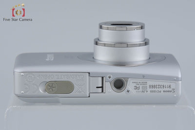 【中古】Canon キヤノン IXY Digital 110 IS シルバー コンパクトデジタルカメラ 元箱付き