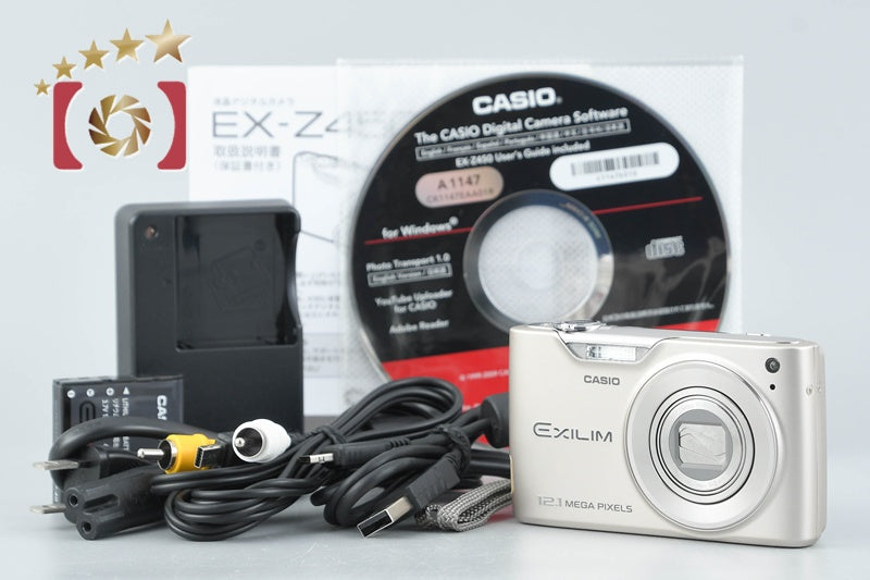 [Used] Casio EXILIM EX-Z450 Gold Compact Digital Camera