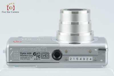 [Used] PENTAX Pentax Optio A30 Compact Digital Camera