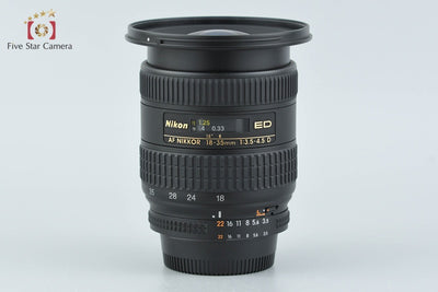 [Used] Nikon AF NIKKOR 18-35mm f/3.5-4.5 D ED