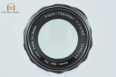 【Used】PENTAX Super-Takumar 50mm f/1.4 Early Version 8-Element M42 Mount
