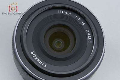 【Used】Nikon 1 NIKKOR 10mm f/2.8 Black