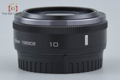 【Used】Nikon 1 NIKKOR 10mm f/2.8 Black