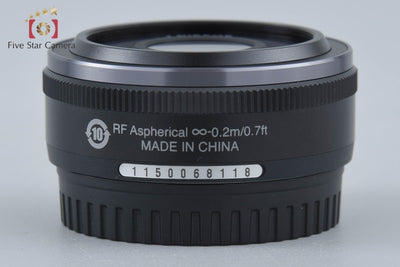 【Used】Nikon 1 NIKKOR 10mm f/2.8 Black
