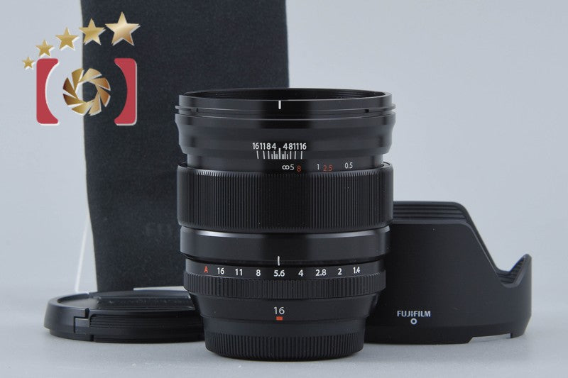 【中古】FUJIFILM 富士フイルム XF 16mm f/1.4 R WR