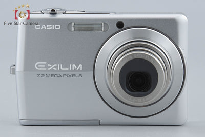 【中古】Casio カシオ EXILIM EX-Z700 シルバー コンパクトデジタルカメラ 元箱付き