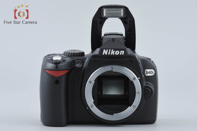 【中古】Nikon ニコン D40x レンズキット シャッター回数僅少