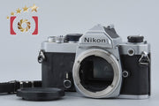 【中古】Nikon ニコン FM シルバー 初期 フィルム一眼レフカメラ