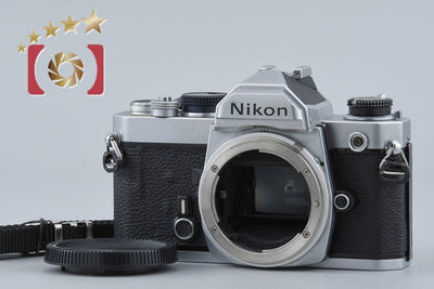 【中古】Nikon ニコン FM シルバー 初期 フィルム一眼レフカメラ