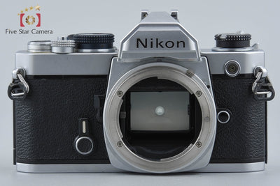 【中古】Nikon ニコン FM シルバー 初期 フィルム一眼レフカメラ