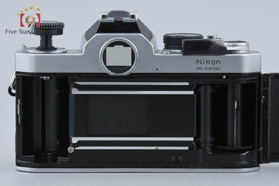 【中古】Nikon ニコン FM シルバー 初期 フィルム一眼レフカメラ