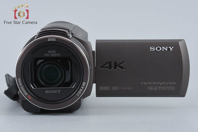 【中古】SONY ソニー HANDYCAM FDR-AX40 ブロンズブラウン ビデオカメラ 多言語対応