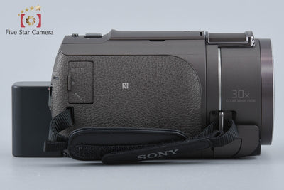 【中古】SONY ソニー HANDYCAM FDR-AX40 ブロンズブラウン ビデオカメラ 多言語対応