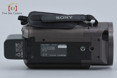 【中古】SONY ソニー HANDYCAM FDR-AX40 ブロンズブラウン ビデオカメラ 多言語対応