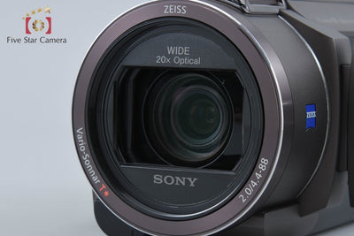 【中古】SONY ソニー HANDYCAM FDR-AX40 ブロンズブラウン ビデオカメラ 多言語対応