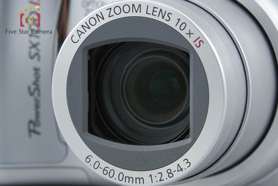 【中古】Canon キヤノン PowerShot SX100 IS シルバー コンパクトデジタルカメラ