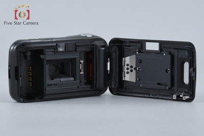 【中古】OLYMPUS オリンパス μ[mju:] ブラック コンパクトフィルムカメラ