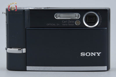 【中古】SONY ソニー Cyber-Shot DSC-T30 ブラック デジタルスチルカメラ 元箱付き