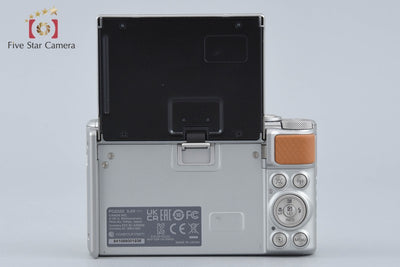 【中古】Canon キヤノン PowerShot SX740 HS シルバー コンパクトデジタルカメラ 元箱付き