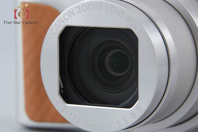 【中古】Canon キヤノン PowerShot SX740 HS シルバー コンパクトデジタルカメラ 元箱付き