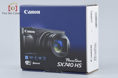 【中古】Canon キヤノン PowerShot SX740 HS シルバー コンパクトデジタルカメラ 元箱付き