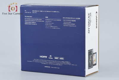 【中古】Canon キヤノン PowerShot SX740 HS シルバー コンパクトデジタルカメラ 元箱付き