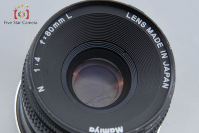 【中古】Mamiya マミヤ N 80mm f/4 L