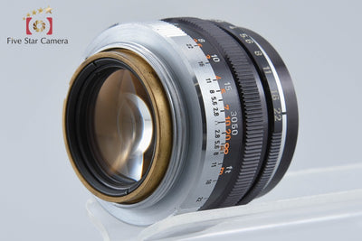 【中古】Canon キヤノン 50mm f/2.2 L39 スクリューマウント