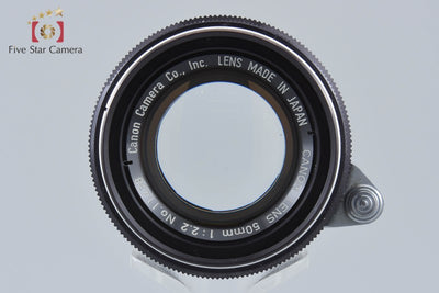 【中古】Canon キヤノン 50mm f/2.2 L39 スクリューマウント