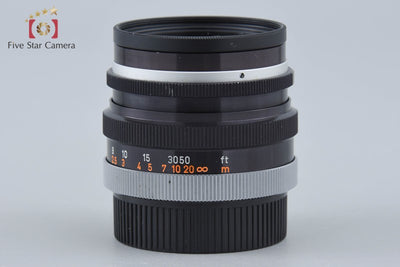 【中古】Canon キヤノン 50mm f/2.2 L39 スクリューマウント