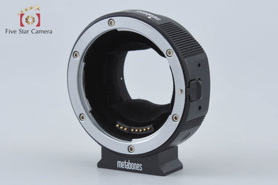 【中古】Metabones メタボーンズ キヤノンEFレンズ → ソニーEマウント T Mark IV マウントアダプター