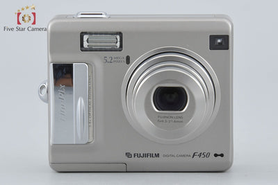 【中古】FUJIFILM 富士フイルム FinePix F450 シルバー コンパクトデジタルカメラ 元箱付き