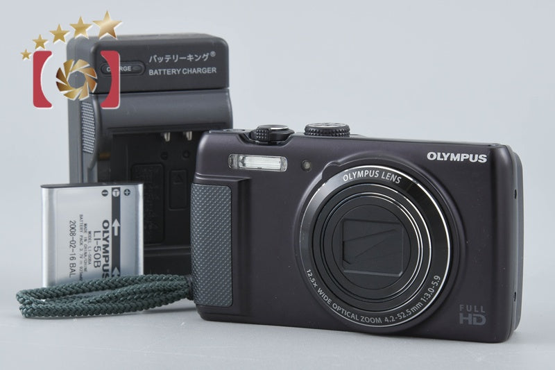 中古】OLYMPUS オリンパス STYLUS SH-21 ブラック コンパクトデジタル
