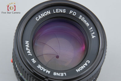 【中古】Canon キヤノン New FD 50mm f/1.4