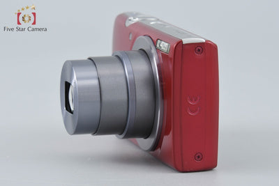 【中古】Canon キヤノン IXY 160 レッド コンパクトデジタルカメラ