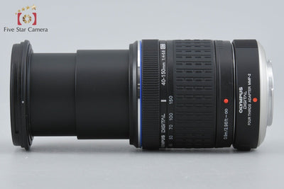 【中古】OLYMPUS オリンパス ZUIKO DIGITAL ED 40-150mm f/4-5.6 ブラック + MMF-2 フォーサーズアダプター