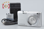 【中古】Nikon ニコン COOLPIX S2900 シルバー コンパクトデジタルカメラ