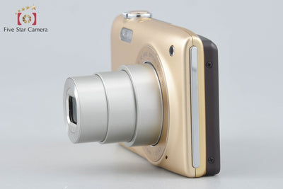 [Used] Nikon COOLPIX S3300 Sweet Gold Compact Digital Camera