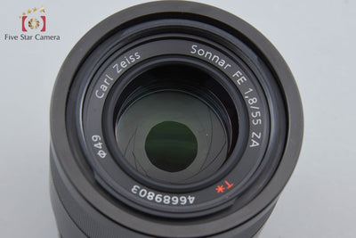【中古】SONY ソニー Carl Zeiss Sonnar FE 55mm f/1.8 ZA T* SEL55F18Z