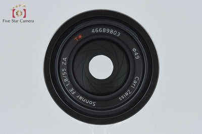 【中古】SONY ソニー Carl Zeiss Sonnar FE 55mm f/1.8 ZA T* SEL55F18Z