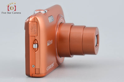 【中古】Nikon ニコン COOLPIX S3500 アプリコットオレンジ コンパクトデジタルカメラ