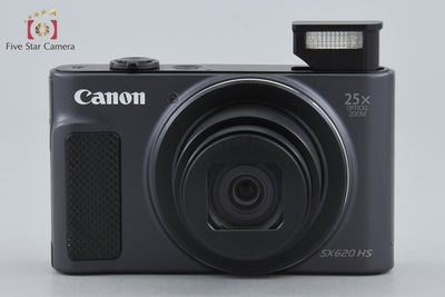 【中古】Canon キヤノン PowerShot SX620 HS ブラック コンパクトデジタルカメラ