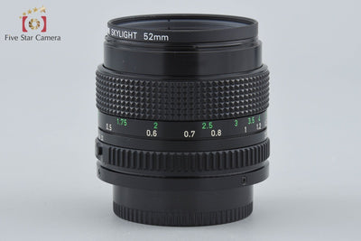 【中古】Canon キヤノン New FD 50mm f/1.4